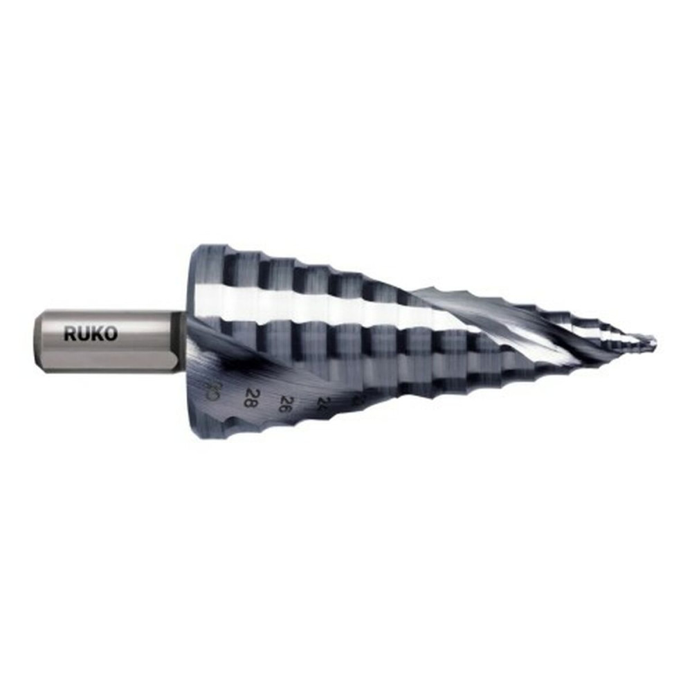 Step drill bit RUKO FLOWSTEP®