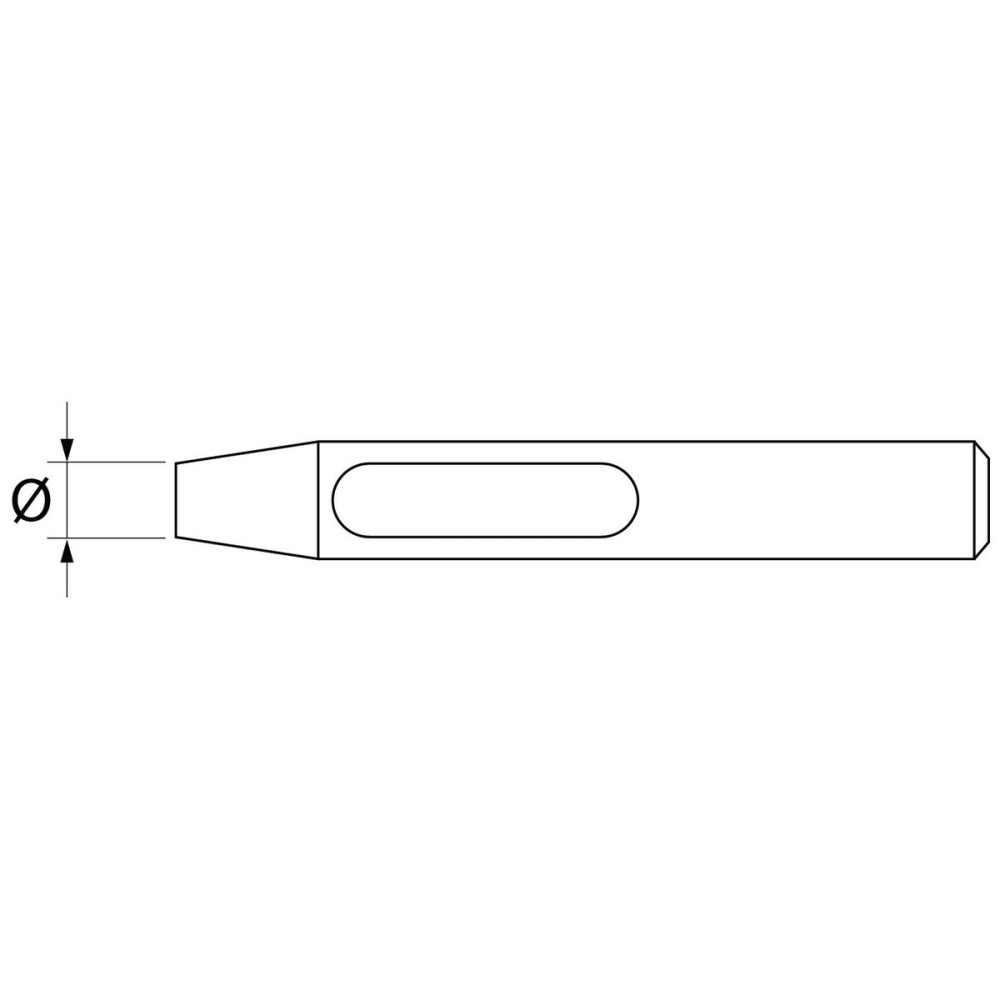 Hole punch Paffrath DIN 7200 B 1” IN