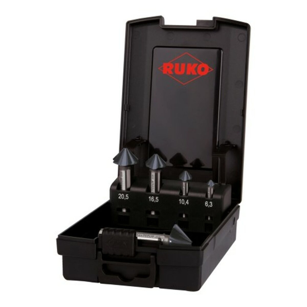 Countersink Set (Countersinks) RUKO ULTIMATECUT 4S High speed steel (HSS) 6 Pieces