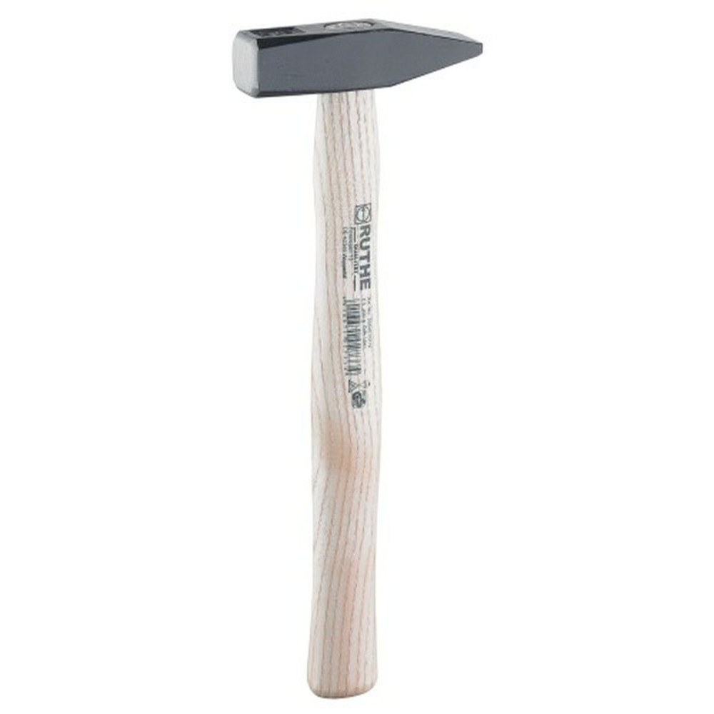 Locksmith's hammer Ruthe 500 g Wood Steel Epoxi DIN 1041