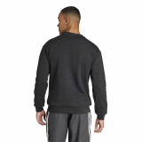 Sweatshirt without Hood Adidas Fi Bos Crw Black XXL