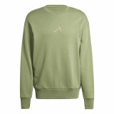 Sweatshirt without Hood Adidas All Szn French Terry Crew Green L