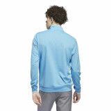 Sweatshirt without Hood Adidas Lightweight Half-Zip Blue Water L