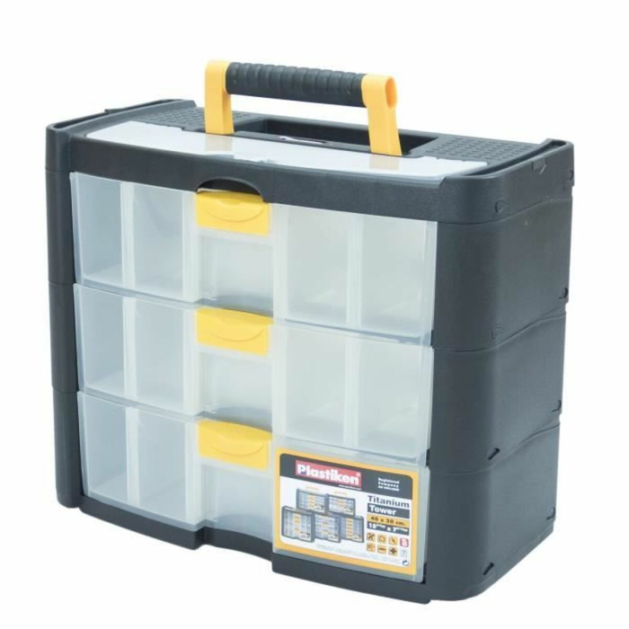 Toolbox Plastiken Titanium 90003 Plastic 40 x 20 x 33 cm
