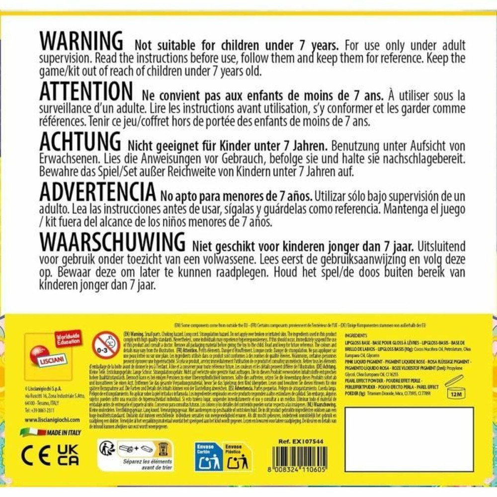 Craft Game Lisciani Giochi The Moon Academy Moon Crystal Pendants