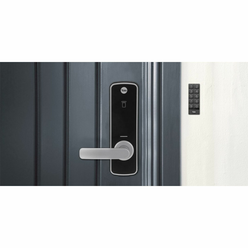 Key padlock Yale 05/301000/BL Metal Plastic Rectangular