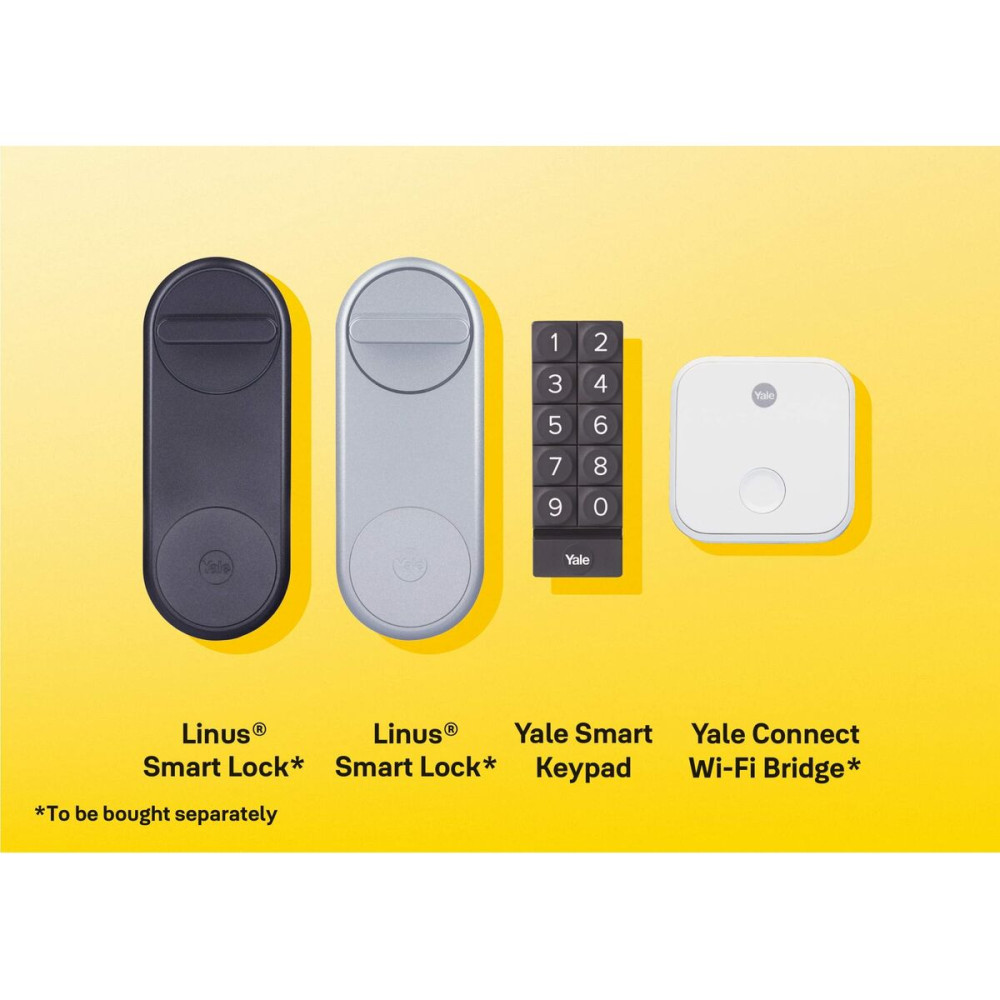 Key padlock Yale 05/301000/BL Metal Plastic Rectangular