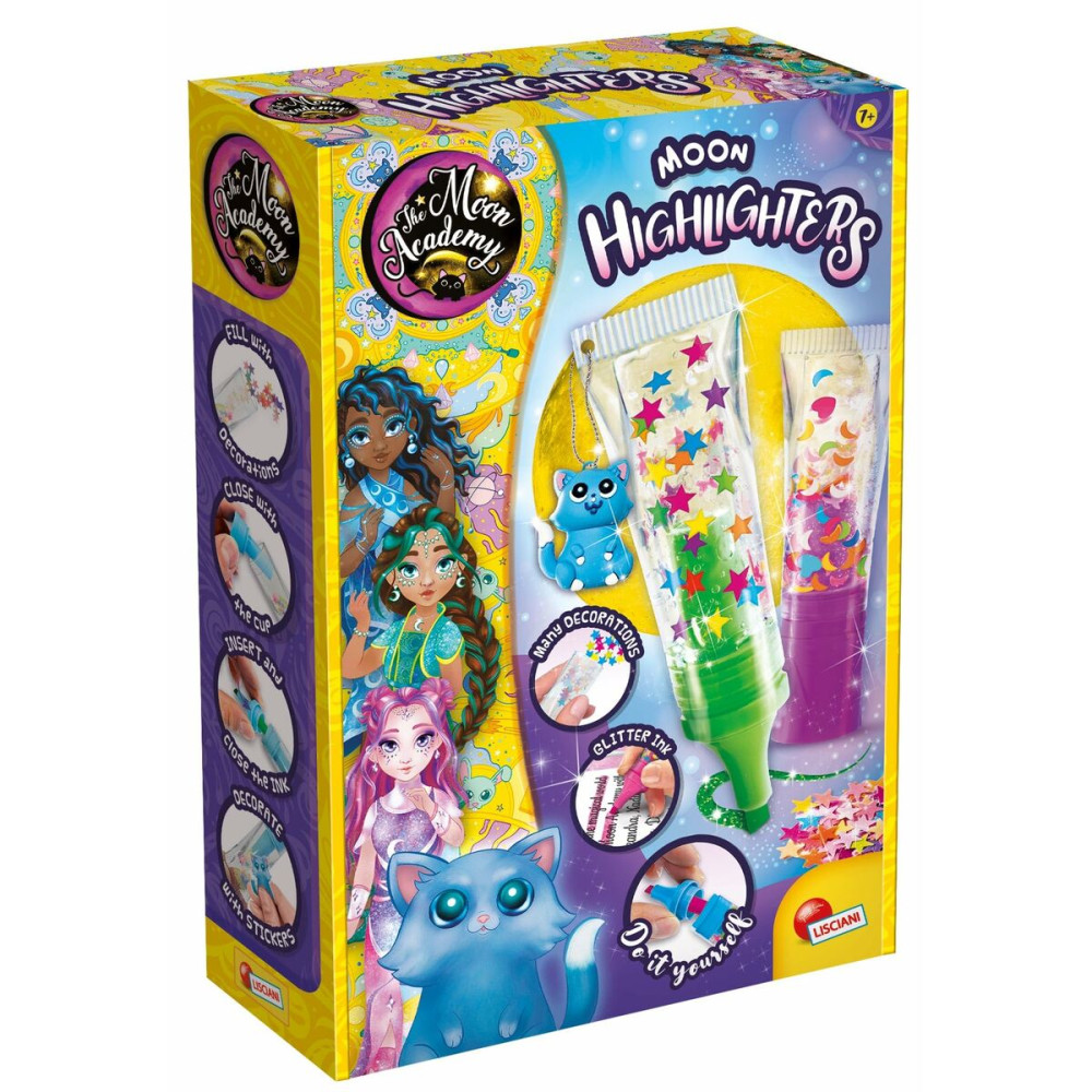 Craft Game Lisciani Giochi The Moon Academy Moon Highlighters Multicolour