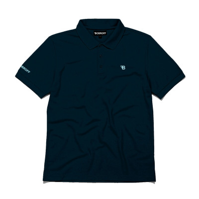 Men’s Short Sleeve Polo Shirt Bobroff Navy