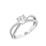 Ladies' Ring Lotus LP3742-3/112 Silver 12