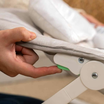 Baby Hammock Ingenuity White Grey