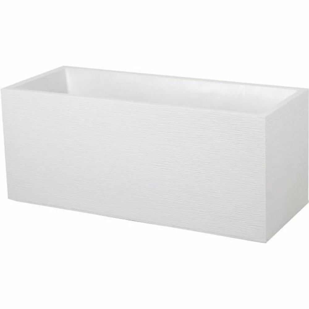 Planter EDA EDA Graphit White polypropylene Plastic 99,5 x 39 x 43 cm