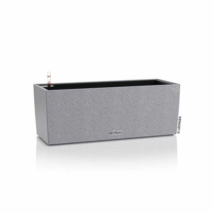 Self-watering planter Lechuza Grey 50 x 19 x 19 cm polypropylene Rectangular
