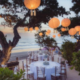 Lantern set Lumisky HIMALAYA Beige Ø 30 cm 3 Pieces