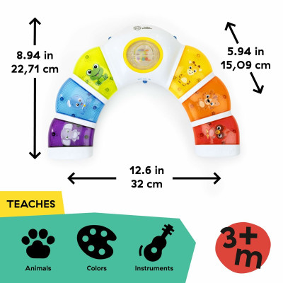 Activity Arch for Babies Baby Einstein Glow & Discover Light Bar Multicolour