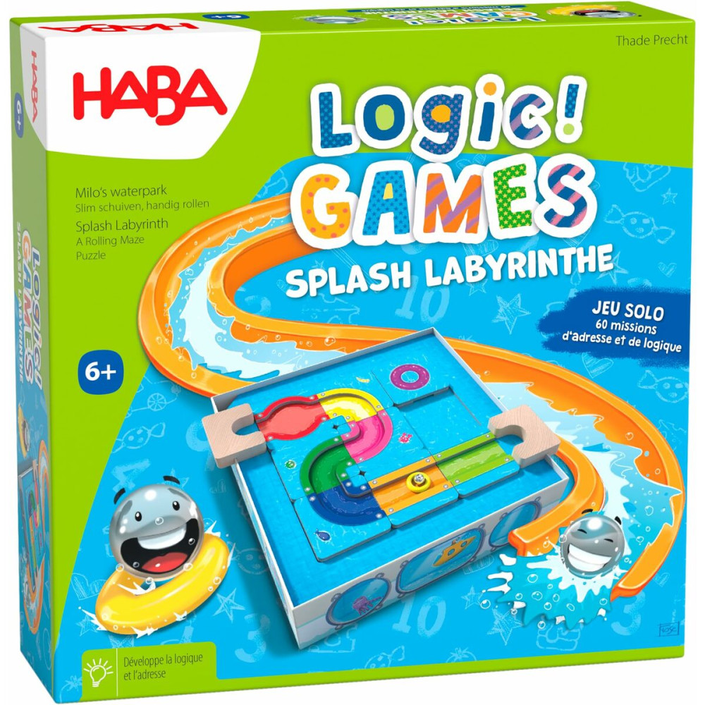 Board game HABA Logic Games - Splash Labyrinth