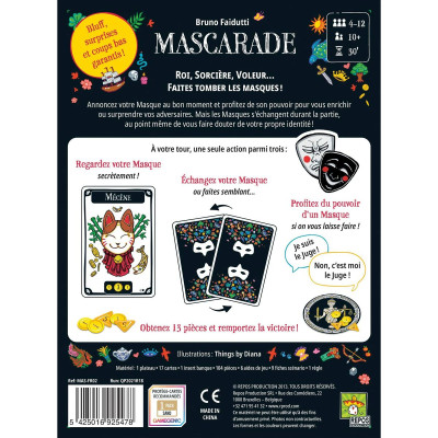 Board game Asmodee Mascarade