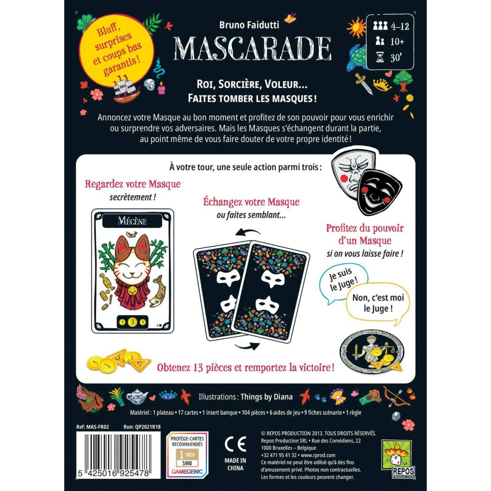 Board game Asmodee Mascarade