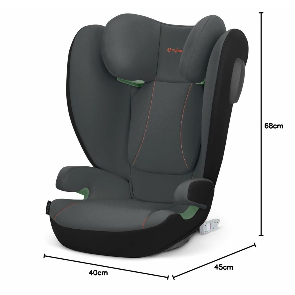 Car Chair Cybex SOLUTION B3 I-FIX Grey II (15-25 kg) III (22 - 36 kg) Children's ECE R129/04