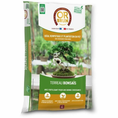 Potting compost OR BRUN BROWN GOLD 6 L