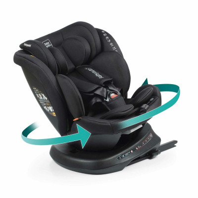 Car Chair Babyauto RODIA Black 0 (de 0 a 10 kilos) I (9 - 18 kg) II (15-25 kg) III (22 - 36 kg) Children's ECE R129/04