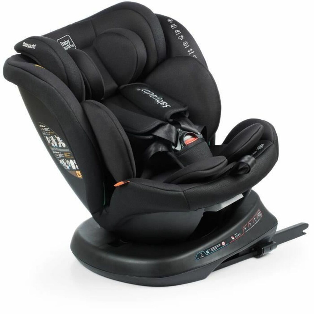 Car Chair Babyauto RODIA Black 0 (de 0 a 10 kilos) I (9 - 18 kg) II (15-25 kg) III (22 - 36 kg) Children's ECE R129/04