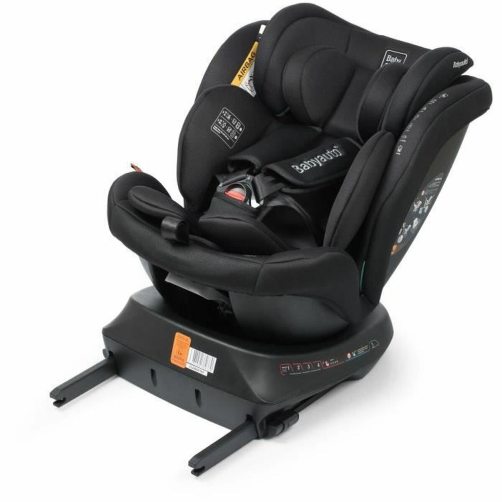 Car Chair Babyauto RODIA Black 0 (de 0 a 10 kilos) I (9 - 18 kg) II (15-25 kg) III (22 - 36 kg) Children's ECE R129/04