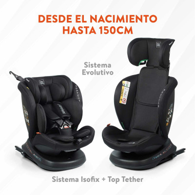 Car Chair Babyauto RODIA Grey 0 (de 0 a 10 kilos) I (9 - 18 kg) II (15-25 kg) III (22 - 36 kg) Children's ECE R129/04