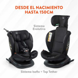 Car Chair Babyauto RODIA Grey 0 (de 0 a 10 kilos) I (9 - 18 kg) II (15-25 kg) III (22 - 36 kg) Children's ECE R129/04