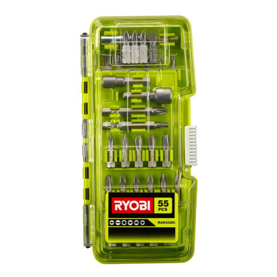 Bit set Ryobi RAK55DK 55 Pieces