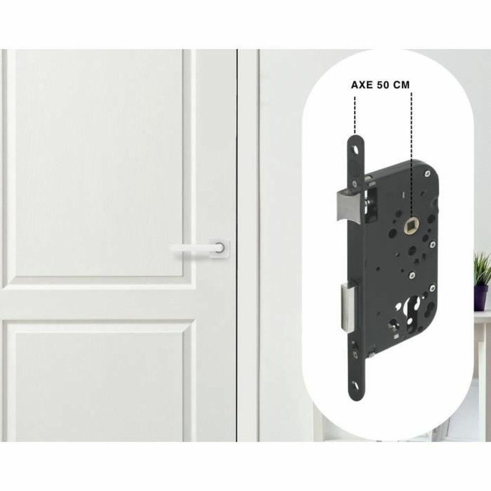 Mortise lock Yale Y60R-A50/N Steel 7,7 x 2 x 23 cm