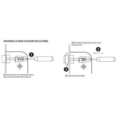 Mortise lock Yale Y60R-A50/N Steel 7,7 x 2 x 23 cm