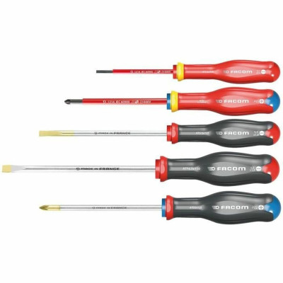 Electrician’s Screwdriver Set Facom AT.J5VEPB Multicolour 5 Pieces