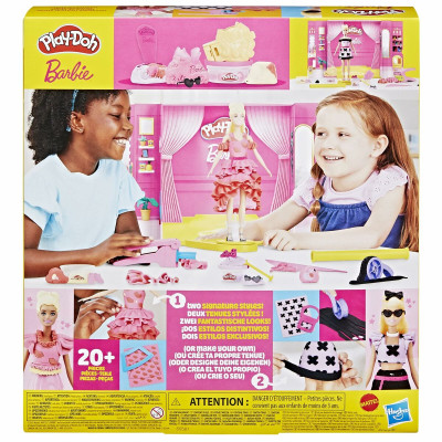 Modelling Clay Game Play-Doh Barbie Designer Fashion Show Multicolour