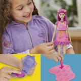Modelling Clay Game Play-Doh Barbie Hearts & Hair Multicolour