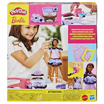 Modelling Clay Game Play-Doh Barbie Fashionista Ruffles Multicolour 730 g