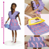 Modelling Clay Game Play-Doh Barbie Fashionista Ruffles Multicolour 730 g