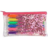 Set of Biros Barbie fuchsia