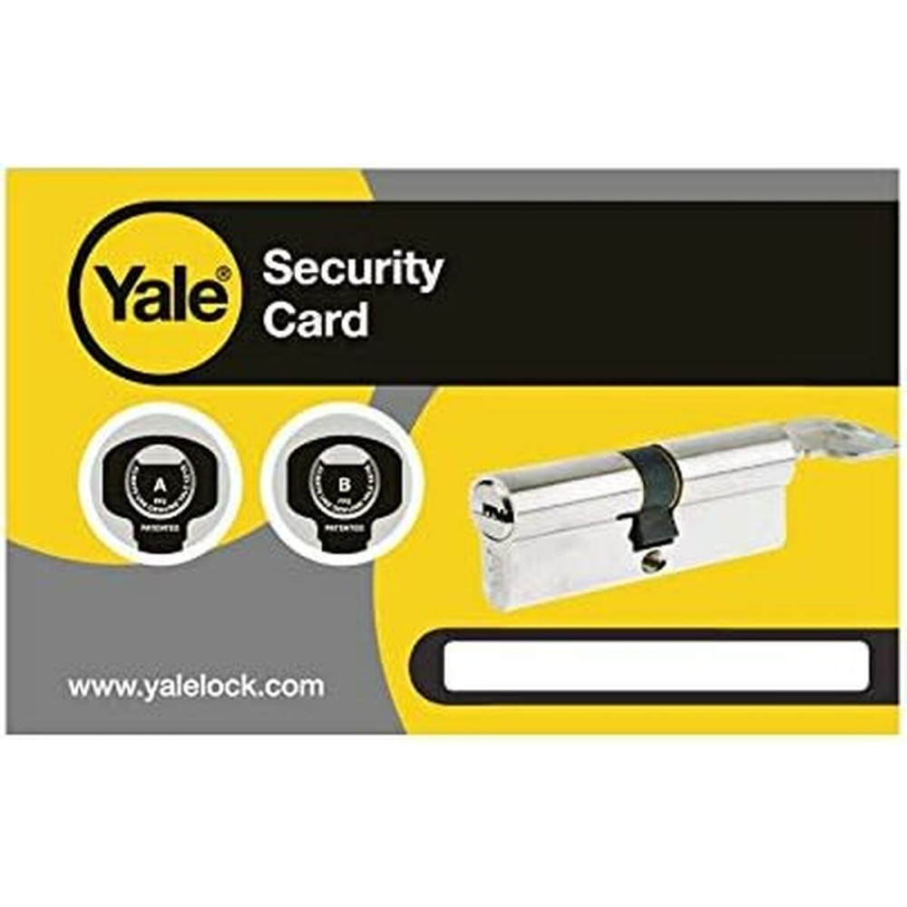 Lock Yale Brass Circular