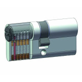 Lock Yale Brass Circular