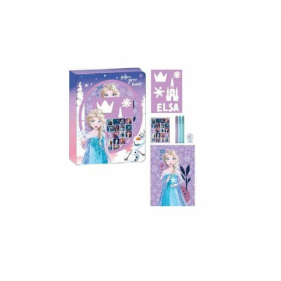 Stationery Set Frozen Multicolour 8 Pieces