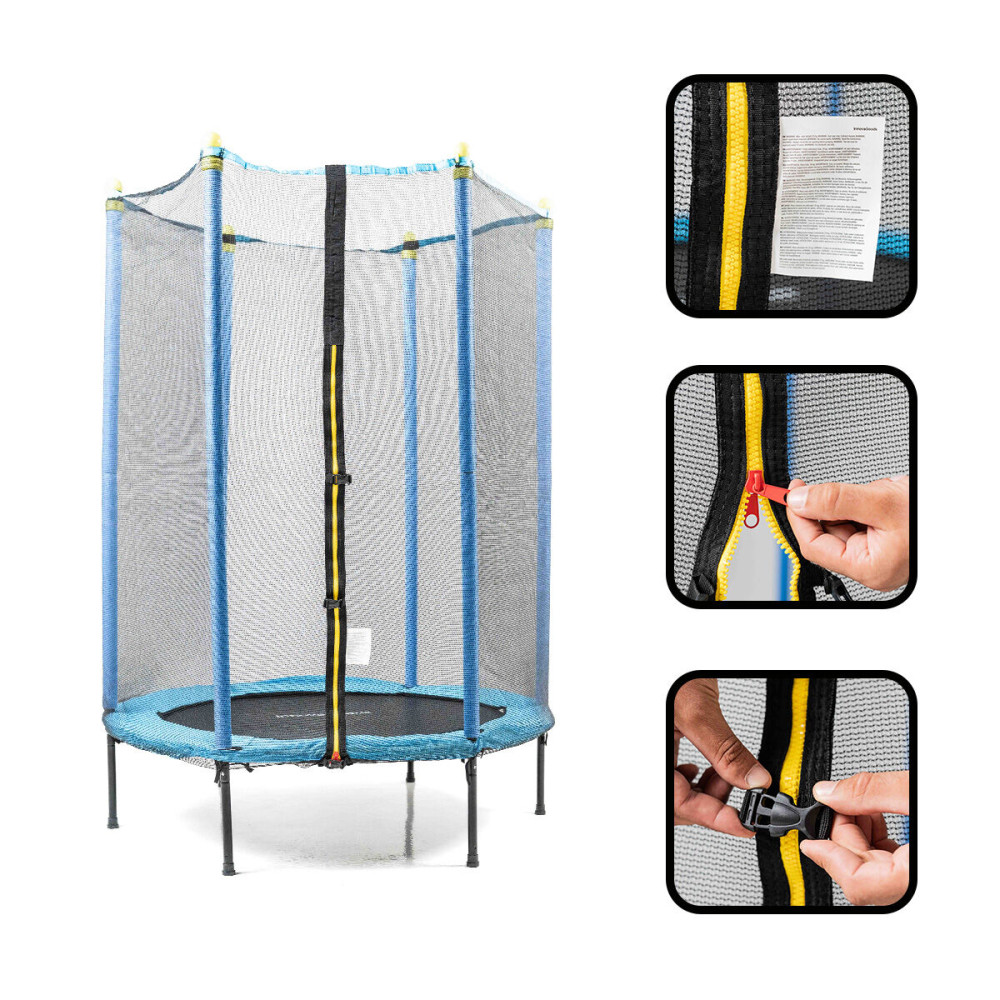 Kids Trampoline with Safety Enclosure Zuply InnovaGoods