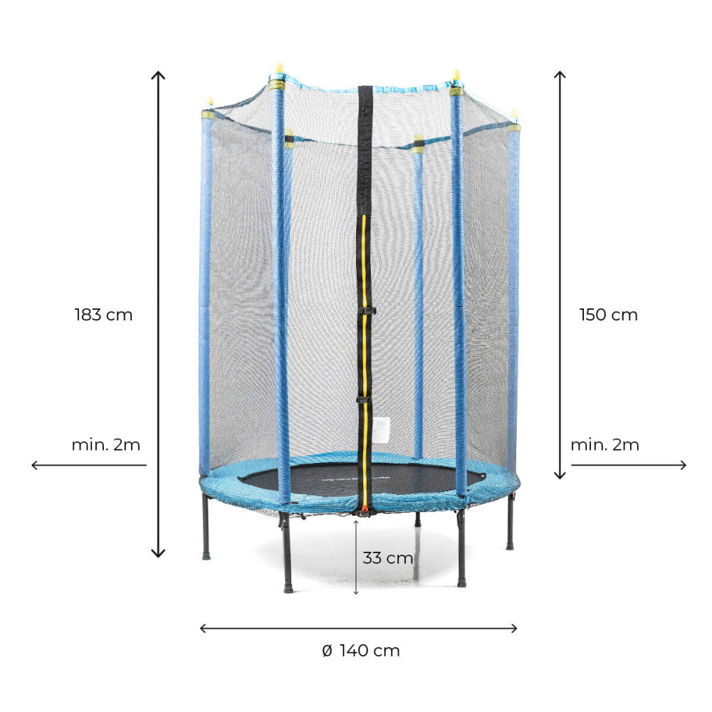 Kids Trampoline with Safety Enclosure Zuply InnovaGoods