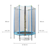 Kids Trampoline with Safety Enclosure Zuply InnovaGoods
