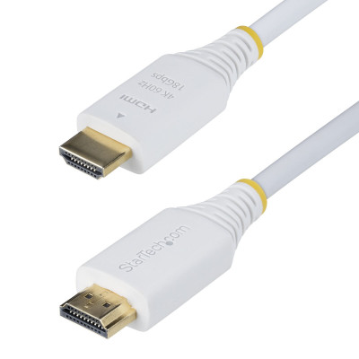 USB Cable Startech HDMI2-CABLE-4K60-10W White 3 m