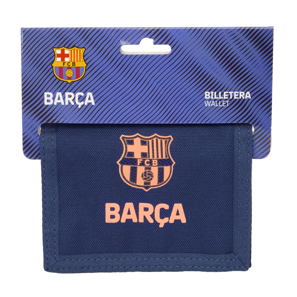 Purse F.C. Barcelona Navy Blue 12,5 x 9,5 x 1 cm