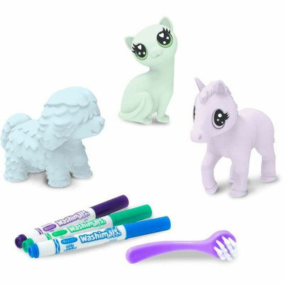 Drawing Set Crayola Washimals (3 Pieces) (3 Units)
