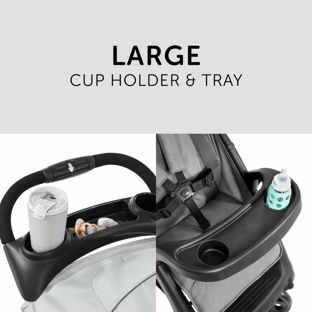 Baby's Pushchair Hauck Black Grey