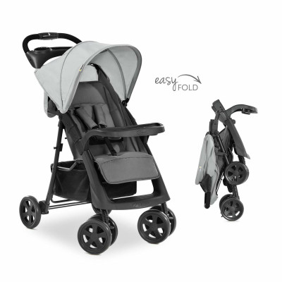 Baby's Pushchair Hauck Black Grey