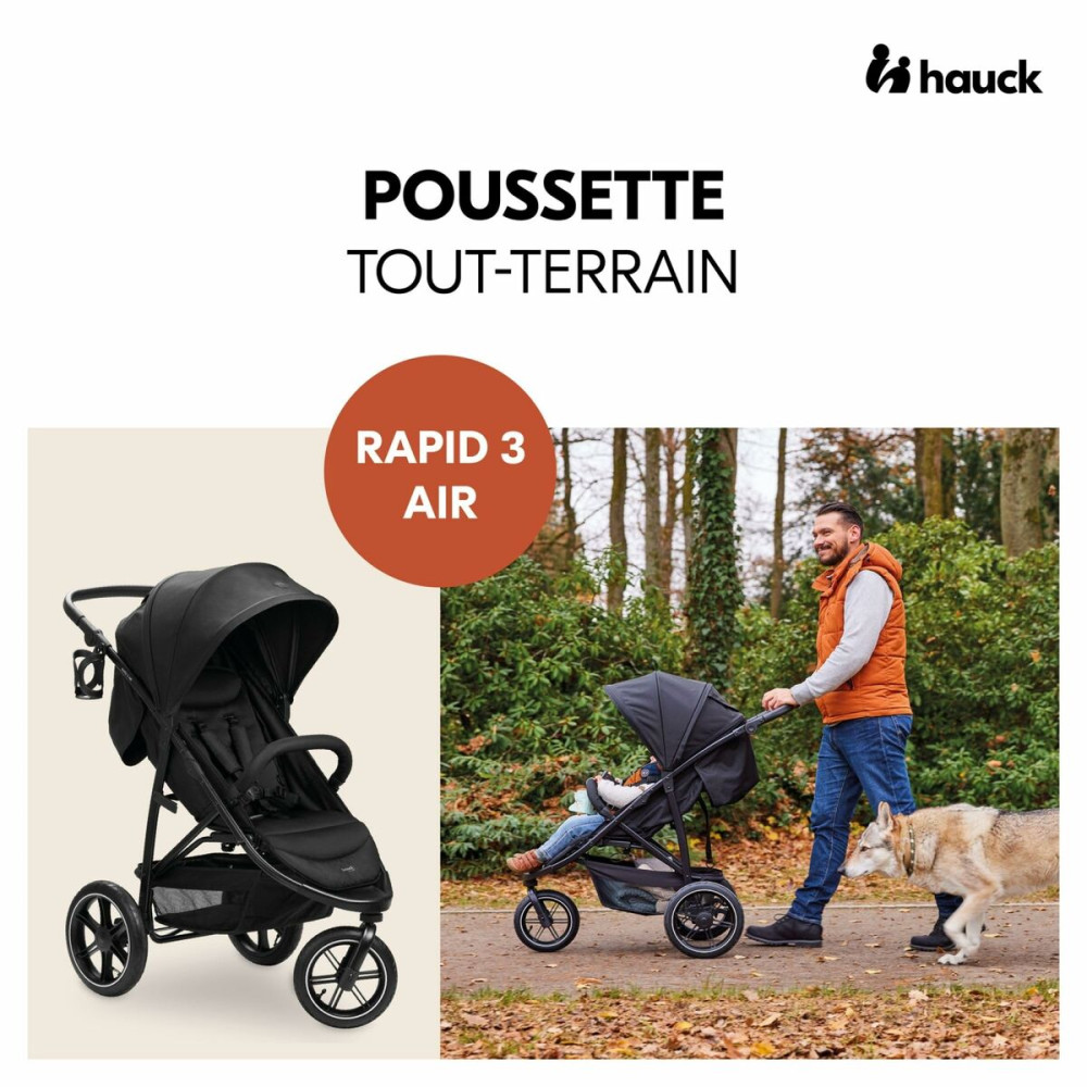 Baby's Pushchair Hauck Black